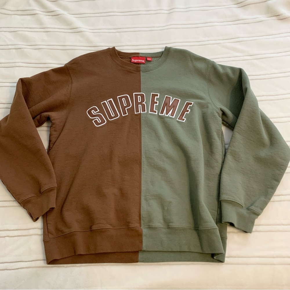 Supreme Split Crewneck Sweatshirt